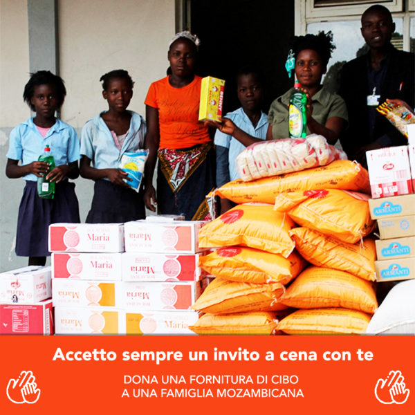 Fornitura cibo festa papa